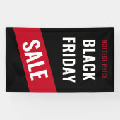 Black Friday SALE Zakelijke promotie advertenties Spandoek (Horizontaal)