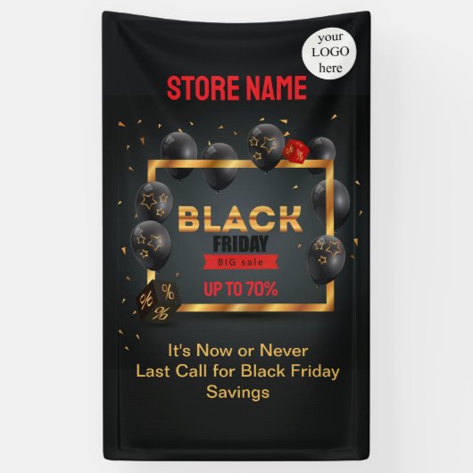 Black Friday Spandoek (Verticaal)