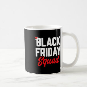 Black friday squad shopping team familie grappige  koffiemok
