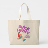Black Friday-tas | Stijlvolle 40% korting Grote Tote Bag (Achterkant)