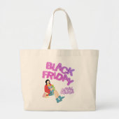Black Friday-tas | Stijlvolle 40% korting Grote Tote Bag (Voorkant)