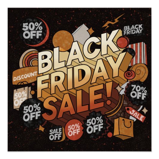 Black Friday, uitverkoop Perfect Poster (Voorkant)