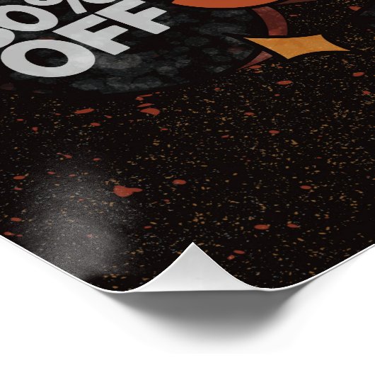 Black Friday, uitverkoop Perfect Poster (Hoek)