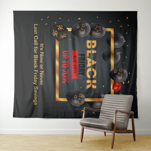 Black Friday  Wandkleed (In Situ (horizontaal))