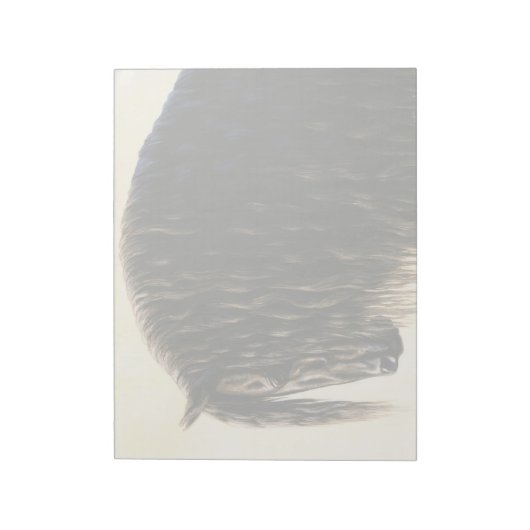 Black Friesian Draft Horse Notitieblok (Linkerzijde)