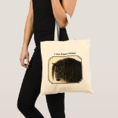 Black Friesian Draft Horse Tote Bag (Voorkant (product))