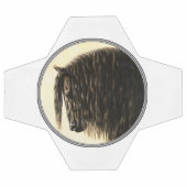 Black Friesian Draft Horse Voetbal (Enkel)