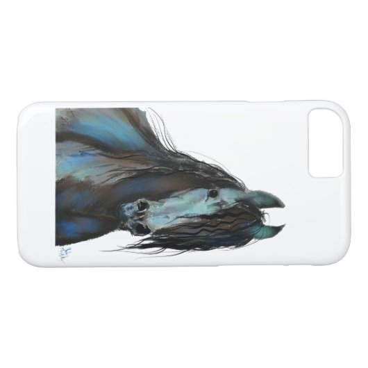 BLaCK FRieSiaN HoRSe ' THe ONe ' Case-Mate iPhone Case (Achterkant (Horizontaal))