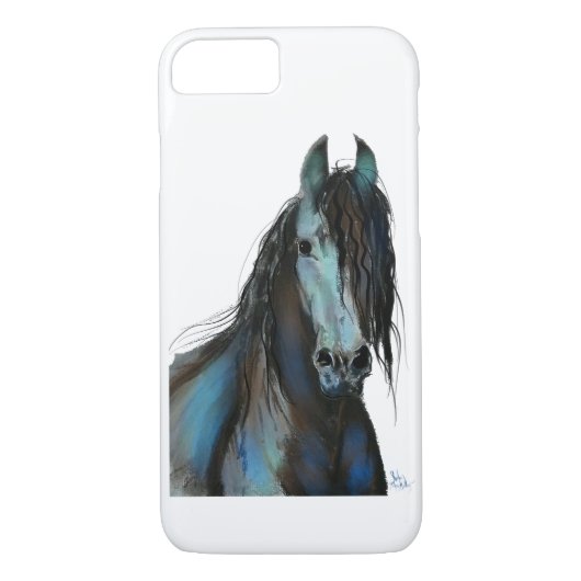BLaCK FRieSiaN HoRSe ' THe ONe ' Case-Mate iPhone Case (Achterkant)