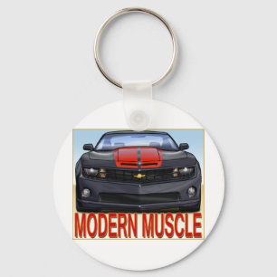 BLACK_FRONT_CAMARO.png Sleutelhanger