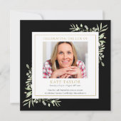 Black Funeral Memorial Order of Service-programma (Voorkant)