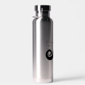 Black Funny Humor I Mustache Waterfles (Rechts)