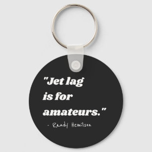 Black Funny Travel Statement Word Type Quottes Sleutelhanger