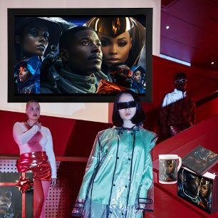 Black Future-Poster Cadeaupapier