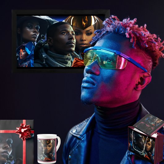 Black Future-Poster Groot Cadeauzakje