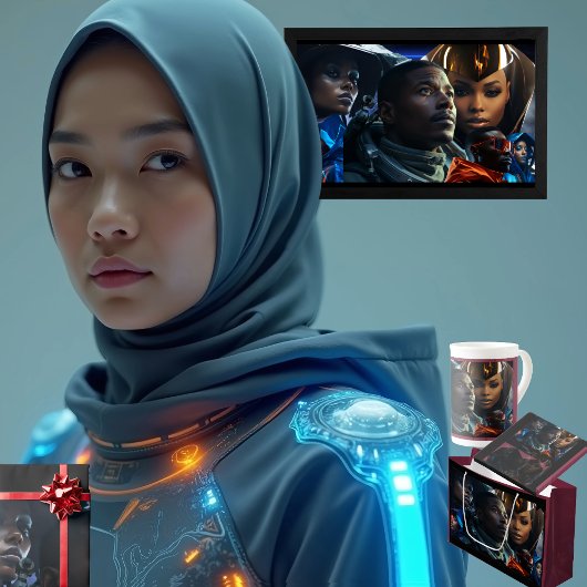 Black Future-Poster Sherpa Deken