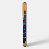 Black Futuristic Neon Eagle Case-Mate iPhone Case (Achterkant / Links)