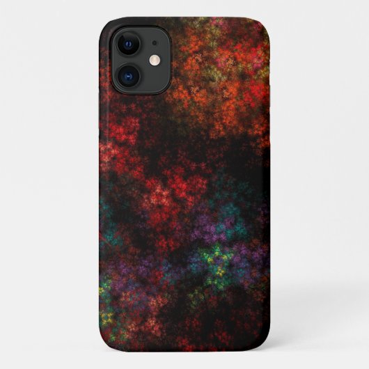Black Garden Fractal Case-Mate iPhone Case (Achterkant)