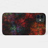 Black Garden Fractal Case-Mate iPhone Case (Achterkant (horizontaal))