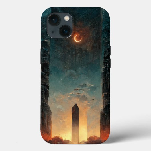 Black Gate Fantasy Sci-Fi Art Case-Mate iPhone Case (Achterkant)