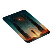 Black Gate Fantasy Sci-Fi Art Magneet (Rechterzijde)