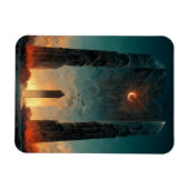 Black Gate Fantasy Sci-Fi Art Magneet (Horizontaal)