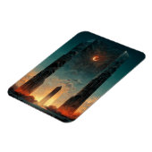 Black Gate Fantasy Sci-Fi Art Magneet (Linkerzijde)