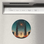 Black Gate Fantasy Sci-Fi Art Magneet (Insitu (Vaatwasser))