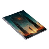 Black Gate Fantasy Sci-Fi Art Notitieboek (Rechterzijde)