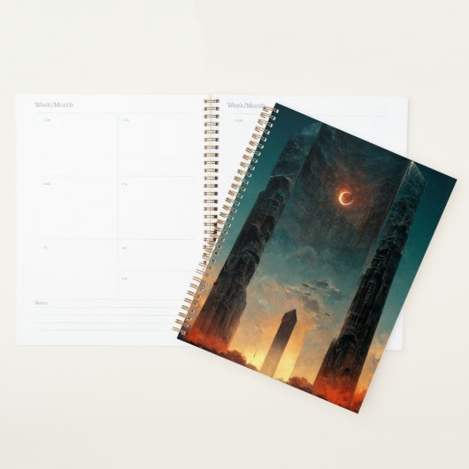 Black Gate Fantasy Sci-Fi Art Planner (Display)