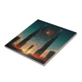 Black Gate Fantasy Sci-Fi Art Tegeltje (Zijkant)