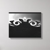 Black Gate Uitzicht Canvas Afdruk (Voorkant)