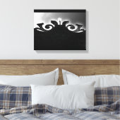 Black Gate Uitzicht Canvas Afdruk (Insitu (Slaapkamer))