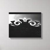 Black Gate Uitzicht Canvas Afdruk (Voorkant)