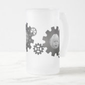 Black Gears Photo Template Mok (Voorkant rechts)