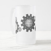 Black Gears Photo Template Mok (Voorkant links)