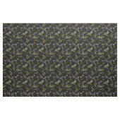 Black Geo Pop Print Fabric Stof (Fat Quarter)