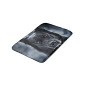 Black German Shepherd Badmat (Gekanteld)