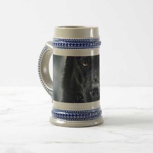 Black German Shepherd Bierpul (Voorkant links)