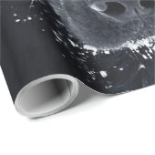 Black German Shepherd Cadeaupapier (Rol Hoek)