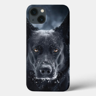Black German Shepherd Case-Mate iPhone Case