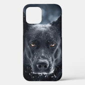 Black German Shepherd Case-Mate iPhone Case (Achterkant)