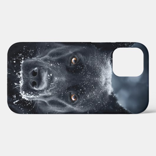 Black German Shepherd Case-Mate iPhone Case (Achterkant (horizontaal))