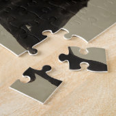 Black German Shepherd Dog - GSD Legpuzzel (Zijkant)