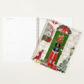 Black German Shepherd Dog Kerstmis Planner (Display)