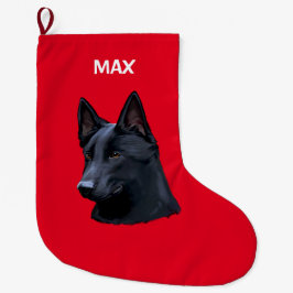 Black German Shepherd Dog Name Grote Kerstsok