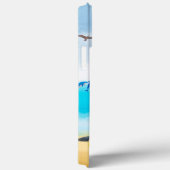 Black German Shepherd Dog on Beach Case-Mate iPhone Case (Achterkant / Rechts)