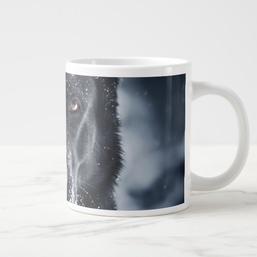 Black German Shepherd Grote Koffiekop (Rechts)
