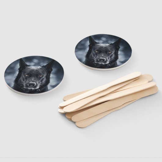 Black German Shepherd Handwaaier (Niet-gemonteerd)