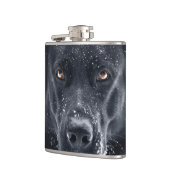 Black German Shepherd Heupfles (Links)